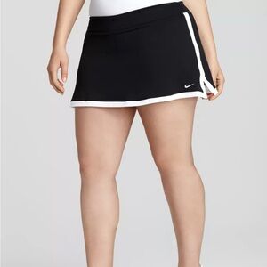 Nike Black Skirt with White Accents